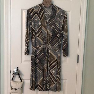 3/4 Sleeve Mini Dress